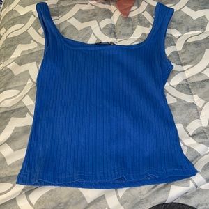 Blue tank top